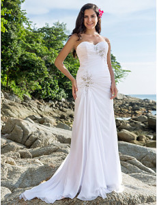 Cheap Beach Wedding Dresses & Gowns 2013 (12)