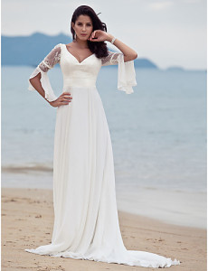 Cheap Beach Wedding Dresses & Gowns 2013 (7)