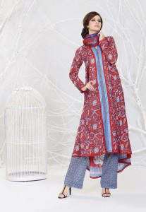 Khaadi turkish lawn dress for summer 2013 (10)