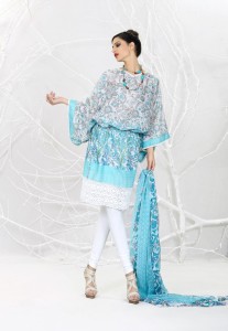 Khaadi turkish lawn dress for summer 2013 (14)