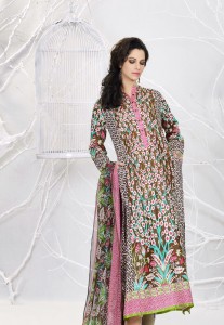 Khaadi turkish lawn dress for summer 2013 (16)