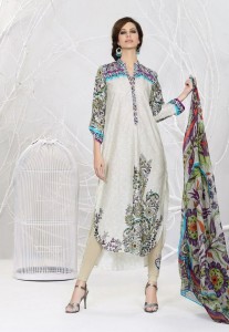 Khaadi turkish lawn dress for summer 2013 (18)