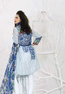 Khaadi turkish lawn dress for summer 2013 (7)