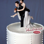 Wedding Cake With Bride and Groom Topper 2013 Wedding Cake With Bride and Groom Topper 2013