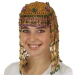 Gold beaded Headpiece (10)