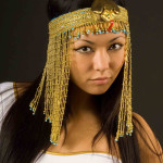 Gold beaded Headpiece (4)