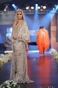 Light grey Bridal Lengha (5)