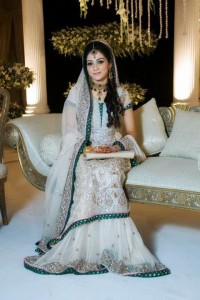 Light grey Bridal Lengha (8)