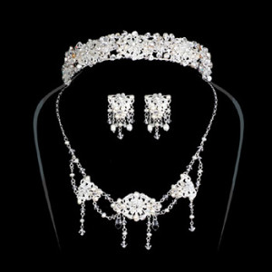 Matching Tiara & Jewelry Set (11)