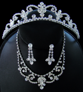 Matching Tiara & Jewelry Set (9)