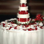 Red And White Wedding Cake Ideas (19)