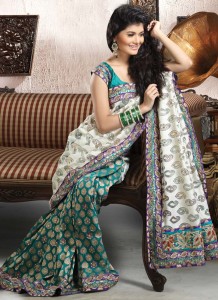 embroided bridal sarees (1)