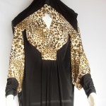 Animal Print abaya for muslim girls