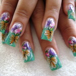 Nail Art in Butterfly style 2013