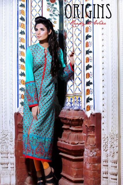 Origins Eid Ul Azha Designer Dress Collection 2013 For Girls