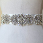 Stylish Rhinestone belt for wedding girl