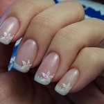 flower-nail-art for wedding