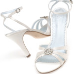 white wedding shoes collection for girls by Grazia