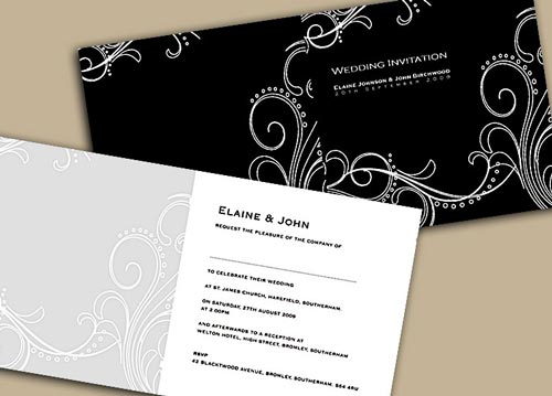 Beautiful-Black-and-White-Wedding-Invitations-