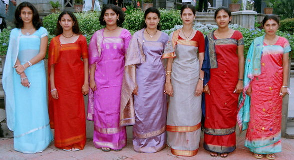 Kodagu style saree