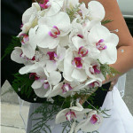 Wedding Bouquet with Orchids