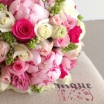 Wedding Bouquet with Peonies pics