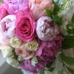 Wedding Bouquet with Peonies picure