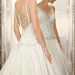 beautiful back jewelry with Essense of Australia gowns