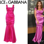 Long gowns in different colors by Dolce and Gabbana Long gowns in different colors by Dolce and Gabbana