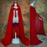 Vicious And Stunning Hooded Wedding Cloak Vicious And Stunning Hooded Wedding Cloak