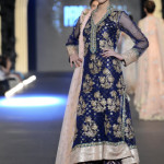 2013 Bridal blue Dress by Zara Shahjahan