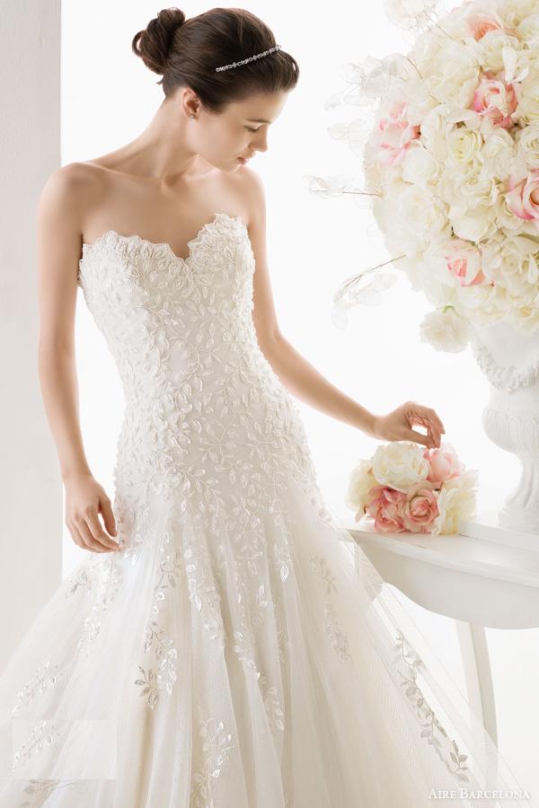 Aire Barcelona 2014 Bridal trendy style Collection