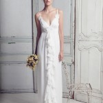 Collette Dinnigan white wedding bridal gown dress