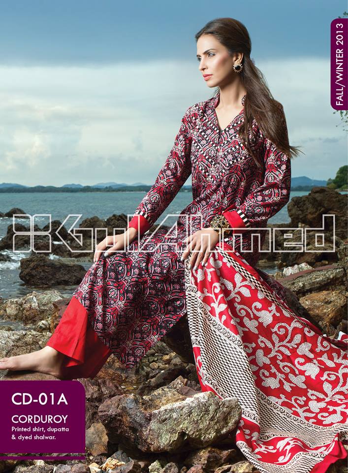 Fall-Winter-Collection-2013 by Gul Ahmed dresses