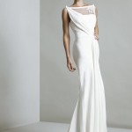 Tony Ward bridal one shoulder white gown dress 2014 (2)