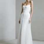 Tony Ward bridal shoulder less white outfits 2014 (1)