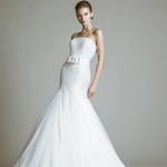 Tony Ward bridal shoulder less white outfits 2014 (2)