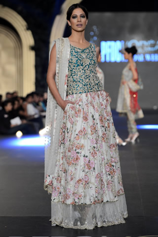 Zara Shahjahan Latest Collection at Bridal Week 2013 trendy dress