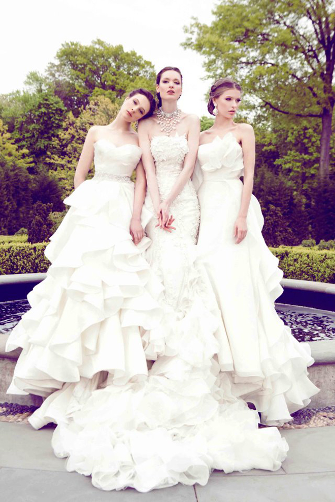 beautiful white gown dress collection by Yumi Katsura