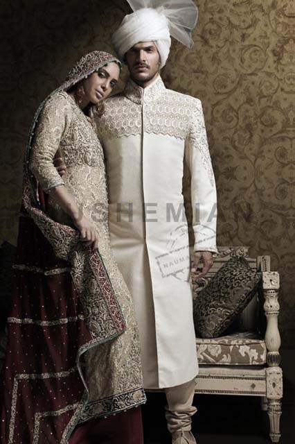 collection of wedding dress design by Nauman Arfeen Naushemian