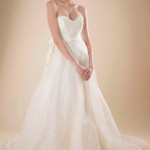 designer Cocoe Voci wedding-dress aria strapless gown