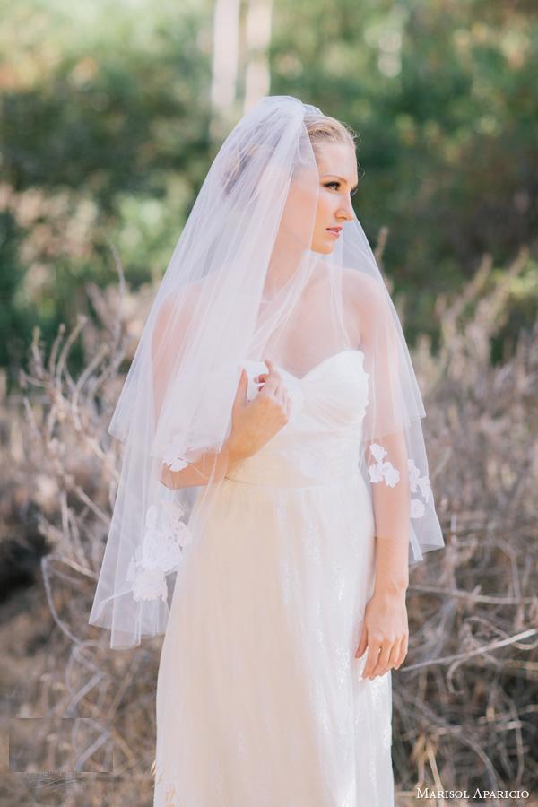 designer marisol aparicio bridal accessories fingertip veil