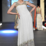 sleevless bridal gown dress collection by Zara Shahjahan