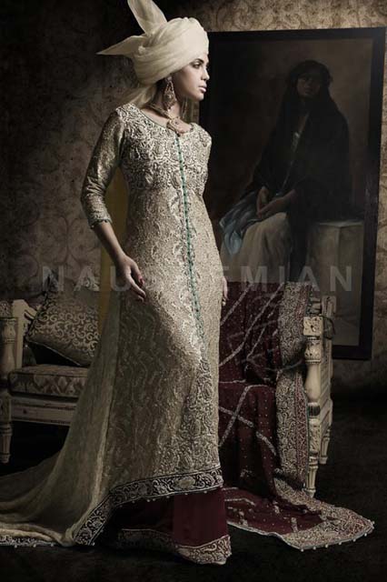 wedding bridal lehnga dress collection by Nauman Arfeen Naushemian