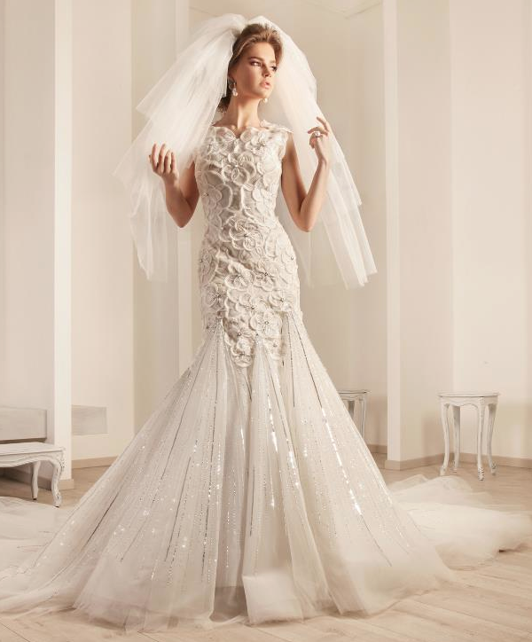 white wedding dress collection by Rami Kadi