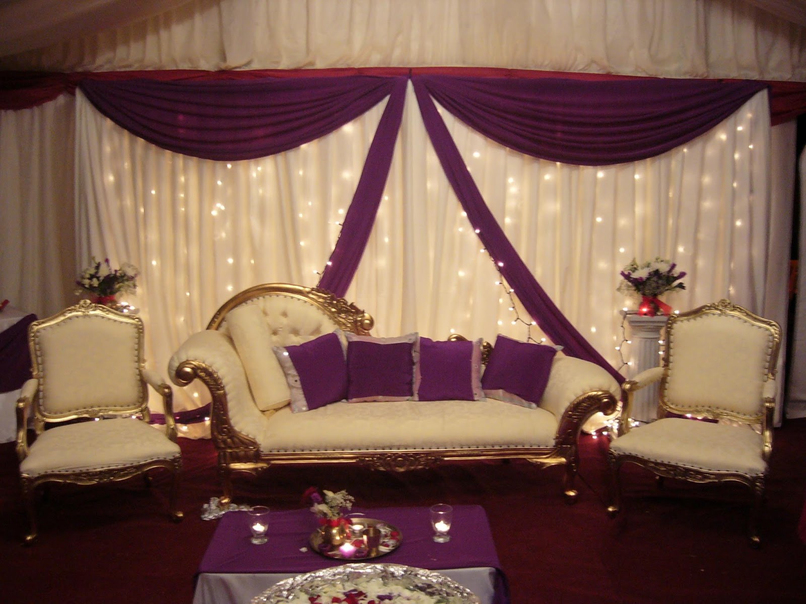 3 formal stage decoration ideas for wedding 2014