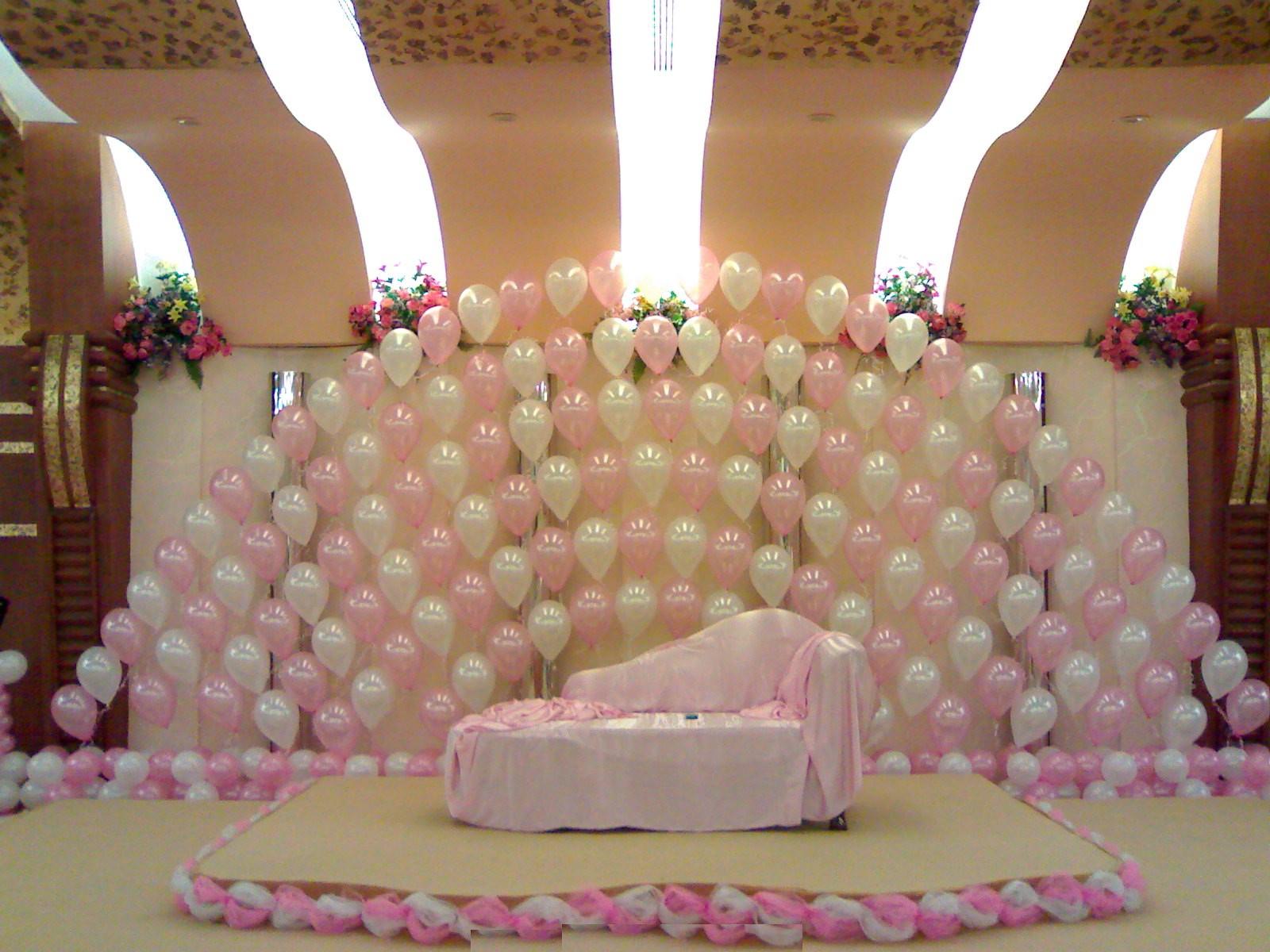 6 ballons wedding stage decoration ideas