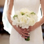 Classic White Wedding Bouquet