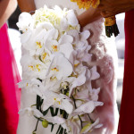 Wedding White Orchid Bridal Bouquet