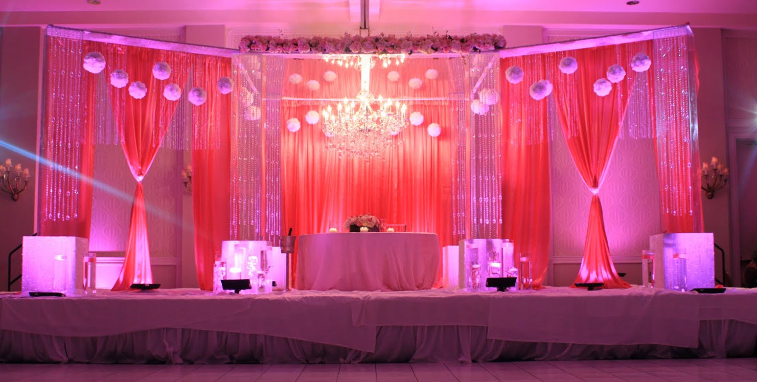 Stage Anugraha Events Outdoor Wedding Stage Decoration